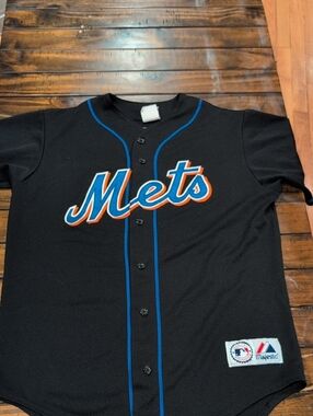 Majestic New York Mets Johan Santana   57 Jersey